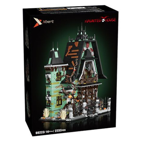 Xbert 66223 Xếp hình lắp ráp ghép mô hình Ngôi nhà ma ám theo phong cách Gothic cổ điển