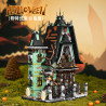 Xbert 66223 Xếp hình lắp ráp ghép mô hình Ngôi nhà ma ám theo phong cách Gothic cổ điển