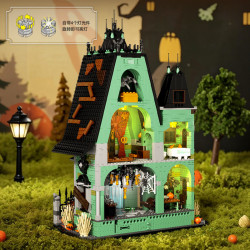 Xbert 66223 Xếp hình lắp ráp ghép mô hình Ngôi nhà ma ám theo phong cách Gothic cổ điển