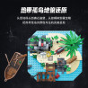 Xbert 66076 Xếp hình lắp ráp ghép mô hình Đảo Kho Báu Đá Rạn san hô