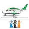 SLUBAN M38-B0362 B0362 0362 M38B0362 38-B0362 non  MÁY BAY VẬN TẢI CÁNH QUẠT NHỎ bộ đồ chơi xếp lắp ráp ghép mô hình City AVIATION Thành Phố 251 khối