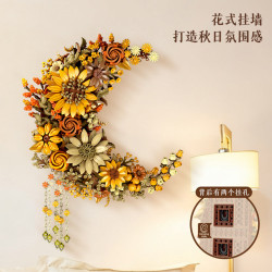 JIESTAR X88052 Xếp hình lắp ráp ghép mô hình hoa trăng vàng