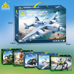 KAZI GBL BOZHI KY8317 Xếp hình lắp ráp ghép mô hình UAV Cửu Thiên