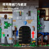 Xbert 66180 Border Castle Xếp hình lắp ráp ghép mô hình Lâu đài Blackhawk Lâu đài thời trung cổ Pháo đài biên giới