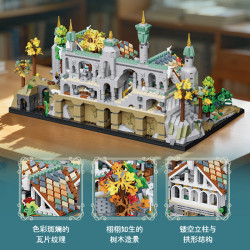 Xbert 66147 Xếp hình lắp ráp ghép mô hình Thung lũng cổ tích
