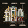 Xbert 66214 Xếp hình lắp ráp ghép mô hình xưởng steampunk