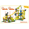 Forange FC1715 Xếp hình lắp ráp ghép mô hình Hành trình quỹ đạo: Tàu lượn siêu tốc của Viện Mosasaur