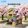 CaDA DoubleE C66071 Xếp hình lắp ráp ghép mô hình Cửa hàng tạp hóa mèo nhỏ
