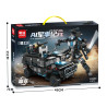minGDi LEIBAO K2290 Xếp hình lắp ráp ghép mô hình Kỷ nguyên quân đội AI: Chiến binh 3 xe SWAT biến dạng