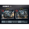 minGDi LEIBAO K2290 Xếp hình lắp ráp ghép mô hình Kỷ nguyên quân đội AI: Chiến binh 3 xe SWAT biến dạng