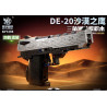 KUYU MOXING KY7295-3 Xếp hình lắp ráp ghép mô hình Mẫu súng Delta Eagle sa mạc DE-20