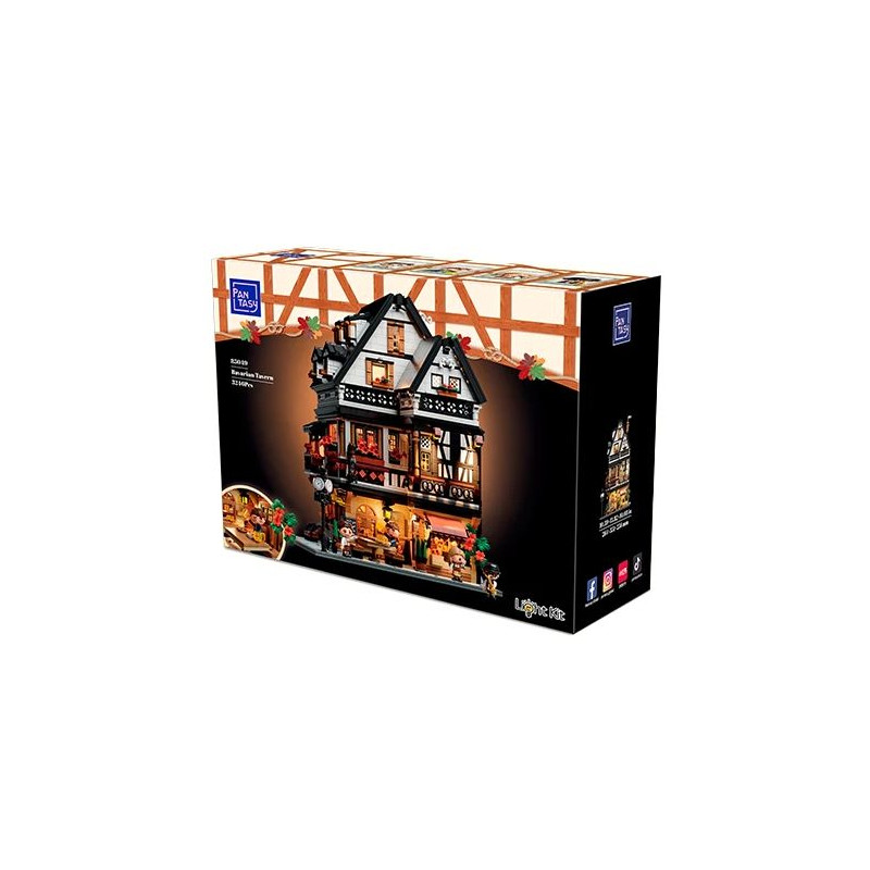 Pantasy 85049 Xếp hình lắp ráp ghép mô hình Nhà máy bia Bavaria