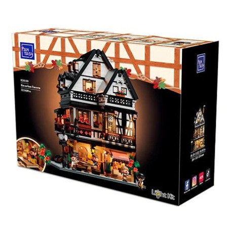 Pantasy 85049 Xếp hình lắp ráp ghép mô hình Nhà máy bia Bavaria