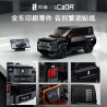 CaDA DoubleE C55046 Xếp hình lắp ráp ghép mô hình BYD mong đợi chiếc xe thể thao địa hình năng lượng mới U8 1:24