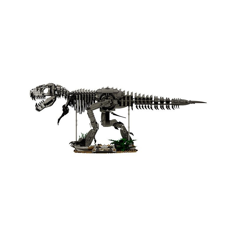 Kqiboxxr KQ104 Dark Tyrannosaur Xếp hình lắp ráp ghép mô hình Khủng long bạo chúa đen tối