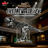 Kqiboxxr KQ104 Dark Tyrannosaur Xếp hình lắp ráp ghép mô hình Khủng long bạo chúa đen tối