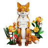 Kqiboxxr KQ204 Fox Jungle Xếp hình lắp ráp ghép mô hình cáo rừng