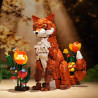 Kqiboxxr KQ204 Fox Jungle Xếp hình lắp ráp ghép mô hình cáo rừng