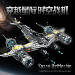 double height 60559 Shadowed Wing Xếp hình lắp ráp ghép mô hình Máy bay chiến đấu không-thời gian giữa các vì sao Máy bay chiến đấu sao Dark Naboo N-1