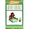 GUDI 60043 Xếp hình lắp ráp ghép mô hình Cơ chế Plants vs. Zombies Phần 2, 4 mô hình: Cảng cướp biển, Thời kỳ đen tối, Thời kỳ hòa bình, Miền Tây hoang dã