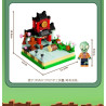 GUDI 60043 Xếp hình lắp ráp ghép mô hình Cơ chế Plants vs. Zombies Phần 2, 4 mô hình: Cảng cướp biển, Thời kỳ đen tối, Thời kỳ hòa bình, Miền Tây hoang dã