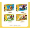 GUDI 60043 Xếp hình lắp ráp ghép mô hình Cơ chế Plants vs. Zombies Phần 2, 4 mô hình: Cảng cướp biển, Thời kỳ đen tối, Thời kỳ hòa bình, Miền Tây hoang dã