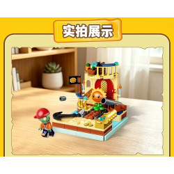 GUDI 60043 Xếp hình lắp ráp ghép mô hình Cơ chế Plants vs. Zombies Phần 2, 4 mô hình: Cảng cướp biển, Thời kỳ đen tối, Thời kỳ hòa bình, Miền Tây hoang dã