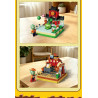 GUDI 60043 Xếp hình lắp ráp ghép mô hình Cơ chế Plants vs. Zombies Phần 2, 4 mô hình: Cảng cướp biển, Thời kỳ đen tối, Thời kỳ hòa bình, Miền Tây hoang dã