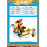 GUDI 60043 Xếp hình lắp ráp ghép mô hình Cơ chế Plants vs. Zombies Phần 2, 4 mô hình: Cảng cướp biển, Thời kỳ đen tối, Thời kỳ hòa bình, Miền Tây hoang dã