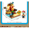 GUDI 60043 Xếp hình lắp ráp ghép mô hình Cơ chế Plants vs. Zombies Phần 2, 4 mô hình: Cảng cướp biển, Thời kỳ đen tối, Thời kỳ hòa bình, Miền Tây hoang dã