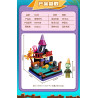 GUDI 60043 Xếp hình lắp ráp ghép mô hình Cơ chế Plants vs. Zombies Phần 2, 4 mô hình: Cảng cướp biển, Thời kỳ đen tối, Thời kỳ hòa bình, Miền Tây hoang dã