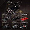BLOKEES 75681 Xếp hình lắp ráp ghép mô hình Xe Batman của Hiệp sĩ bóng đêm E02 1:64