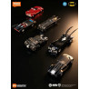 BLOKEES 75681 Xếp hình lắp ráp ghép mô hình Xe Batman của Hiệp sĩ bóng đêm E02 1:64
