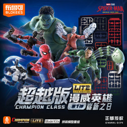 BLOKEES 81160 Xếp hình lắp ráp ghép mô hình Marvel Heroes: Beyond Edition Lite Phần 1: Ngày mới