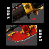 Xbert 66058 Chainaxe Xếp hình lắp ráp ghép mô hình Rìu cưa xích chạy bằng điện