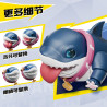 BLOKEES 81123 Xếp hình lắp ráp ghép mô hình Cuộc thi Marvel: Phiên bản ngoài Jeff the Land Shark