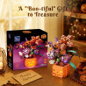 Pantasy 85067 Midnight Pumpkin Bouquet Xếp hình lắp ráp ghép mô hình Bó hoa bí ngô nửa đêm