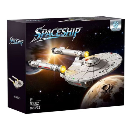 DK 90002 SpaceShip Xếp hình lắp ráp ghép mô hình tàu vũ trụ star trek
