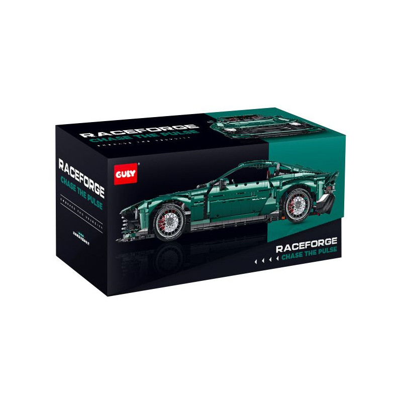 GULY 10662 Xếp hình lắp ráp ghép mô hình Siêu xe Aston Martin Valor 1:8
