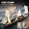 Xbert 66186 Clipper Xếp hình lắp ráp ghép mô hình Tàu buôn đại dương Clipper City Amsterdam