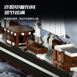 Xbert 66186 Clipper Xếp hình lắp ráp ghép mô hình Tàu buôn đại dương Clipper City Amsterdam