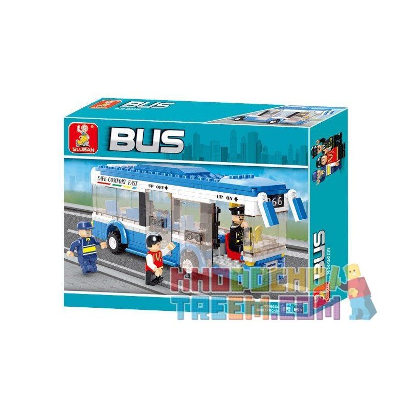 SLUBAN M38-B0330 B0330 0330 M38B0330 38-B0330 non  XE BUÝT bộ đồ chơi xếp lắp ráp ghép mô hình City Thành Phố 235 khối