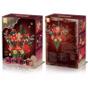Free Tribe 11028 Clipper Xếp hình lắp ráp ghép mô hình Bó hoa người bánh gừng Giáng sinh