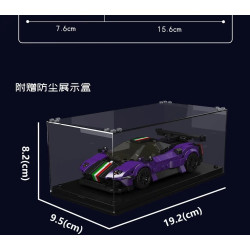 MouldKing 27154 Xếp hình lắp ráp ghép mô hình Siêu xe Viola 760