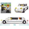 SLUBAN M38-B0323 B0323 0323 M38B0323 38-B0323 non  ÔNG VUA LÀM MẪU SẢN PHẨM XE LIMOUSINE HẠNG SANG LINCOLN bộ đồ chơi xếp lắp ráp ghép mô hình City Thành Phố 135 khối