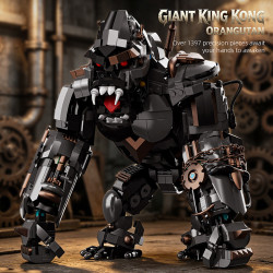 YoLeXi 33135 Giant King Kong Xếp hình lắp ráp ghép mô hình Khỉ đột cơ khí