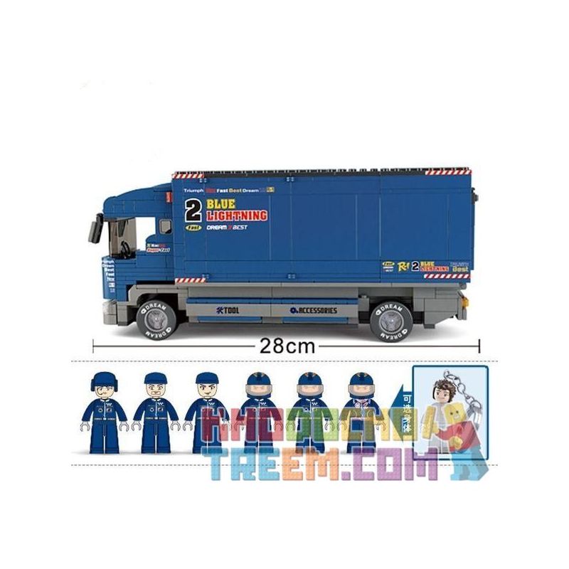 SLUBAN M38-B0357 B0357 0357 M38B0357 38-B0357 non  XE ĐUA F1 VÀ TẢI BẢO DƯỠNG bộ đồ chơi xếp lắp ráp ghép mô hình Speed Champions Racing Cars FORMULA CAR Đua Xe Công Thức 641 khối