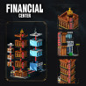 XIGA SJ1118 Financial Center Xếp hình lắp ráp ghép mô hình trung tâm tài chính