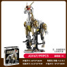 Jiqi JQ1167 Mechanical Horse Xếp hình lắp ráp ghép mô hình Ngựa cơ khí sinh học