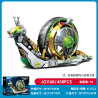 Jiqi JQ1168 Mechanical Snal Xếp hình lắp ráp ghép mô hình ốc cơ khí